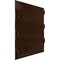 Ekena Millwork 19 5/8in. W x 19 5/8in. H Naomi EnduraWall Decorative 3D Wall Panel Covers 2.67 Sq. Ft. WP20X20NAAMB - alternate 3